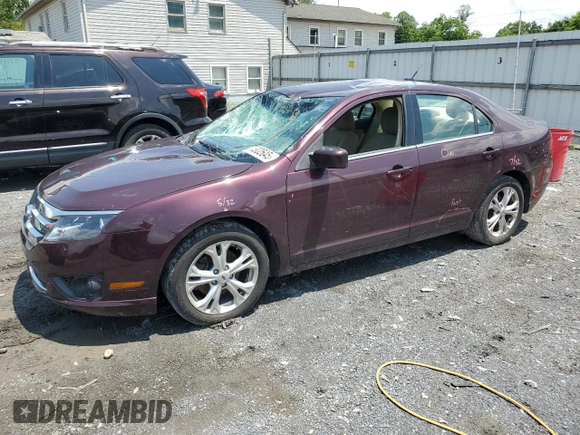 2012 Ford Fusion SE z VIN 3FAHP0HAXCR253297, wystawiony jako Copart lot #60302645 z przebiegiem 138 619 mil mil oraz Szkoda całkowita • Salvage title. Historia ofert i sprzedaży dostępna na DreamBid. Obrazek 1.