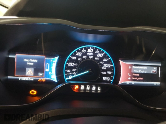 2013 Ford C-Max SEL with VIN 1FADP5BU3DL537434, listed as a Copart auction lot 51736225 with 117,358 mi miles and Salvage Title. Bid and sale history available at carsss.com. Image 9.