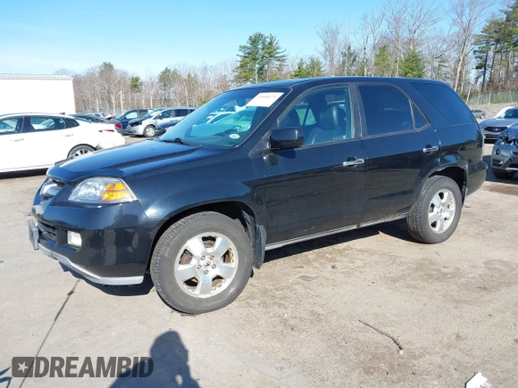2005 Acura MDX with VIN 2HNYD18225H543379, listed as a IAAI auction lot 42040171 with 234,505 mi miles. Bid and sale history available at carsss.com. Image 2.