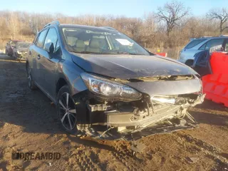 2019 Subaru Impreza Premium with VIN 4S3GTAD67K3731990, listed as a IAAI auction lot 41463675 with 84,755 mi miles. Bid and sale history available at carsss.com. Image 1.