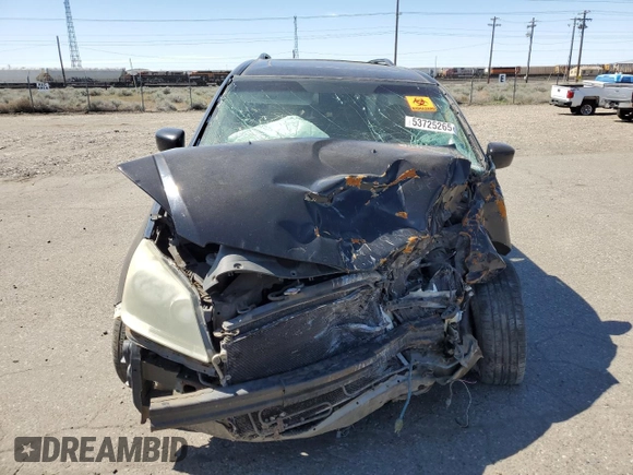 2006 Honda Odyssey EX-L with VIN 5FNRL38776B087245, listed as a Copart auction lot 53725265 with 0 mi miles and Salvage Title. Bid and sale history available at carsss.com. Image 5.