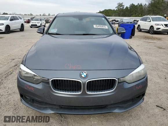 2016 BMW 3 Series 320i xDrive with VIN WBA8E5G50GNU19964, listed as a Copart auction lot 45495855 with 121,659 mi miles and Salvage Title. Bid and sale history available at carsss.com. Image 5.