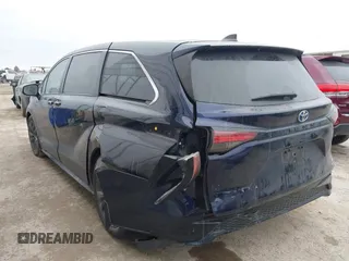 2021 Toyota Sienna XSE with VIN 5TDXRKEC5MS025417, listed as a IAAI auction lot 41420892 with 56,055 mi miles and . Bid and sale history available at DreamBid. Image 3.