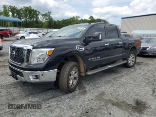 2017 Nissan Titan SL с VIN 1N6BA1F22HN550610, выставлен на аукционе Copart как лот 56224405 с пробегом 143 198 миль миль и Списание • Salvage title. История ставок и продаж доступна на DreamBid. Изображение 1.