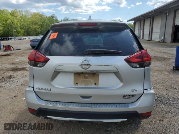 2018 Nissan Rogue SV with VIN KNMAT2MTXJP505788, listed as a Copart auction lot 52732445 with 158,514 mi miles and Salvage Title. Bid and sale history available at carsss.com. Image 6.