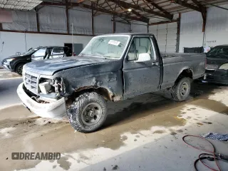 1995 Ford F-150 with VIN 1FTEF14Y5SNA39912, listed as a Copart auction lot 45696805 with 124,001 mi miles and Salvage Title. Bid and sale history available at DreamBid. Image 1.