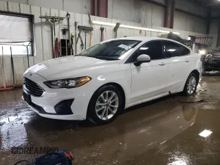 2019 Ford Fusion SE with VIN 3FA6P0HD9KR128968, listed as a Copart auction lot 51579275 with 74,656 mi miles and Salvage Title. Bid and sale history available at carsss.com. Image 1.