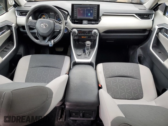 2021 Toyota RAV4 Hybrid XLE with VIN 4T3RWRFV7MU042518, listed as a Copart auction lot 50359205 with 44,422 mi miles and Salvage Title. Bid and sale history available at carsss.com. Image 8.