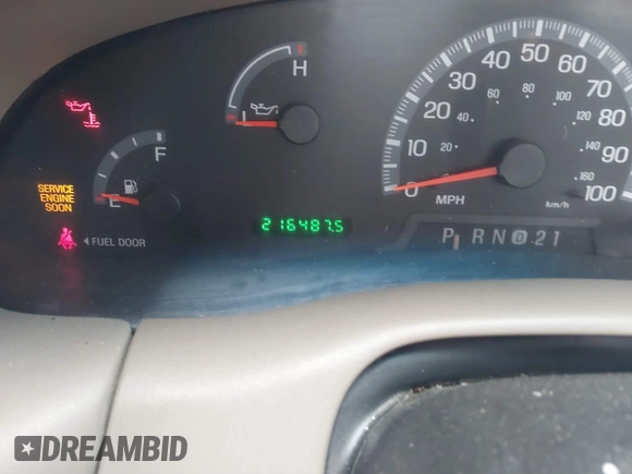 2002 Ford F-150 XL with VIN 3FTRF17212MA23970, listed as a IAAI auction lot 40991449 with 216,487 mi miles. Bid and sale history available at carsss.com. Image 7.