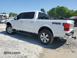 2018 Ford F-150 XL with VIN 1FTEW1E56JFA55341, listed as a Copart auction lot 54737115 with 114,581 mi miles and Salvage title. Bid and sale history available at DreamBid. Image 2.