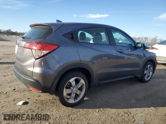 2022 Honda HR-V LX with VIN 3CZRU6H31NM757095, listed as a Copart auction lot 81810974 with 56,774 mi miles and Salvage Title. Bid and sale history available at carsss.com. Image 3.