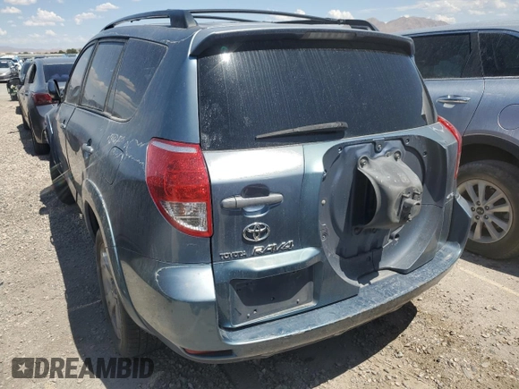 2006 Toyota RAV4 Sport with VIN JTMBD32V165006098, listed as a Copart auction lot 54634335 with Not provided miles and Non repairable. Bid and sale history available at DreamBid. Image 6.