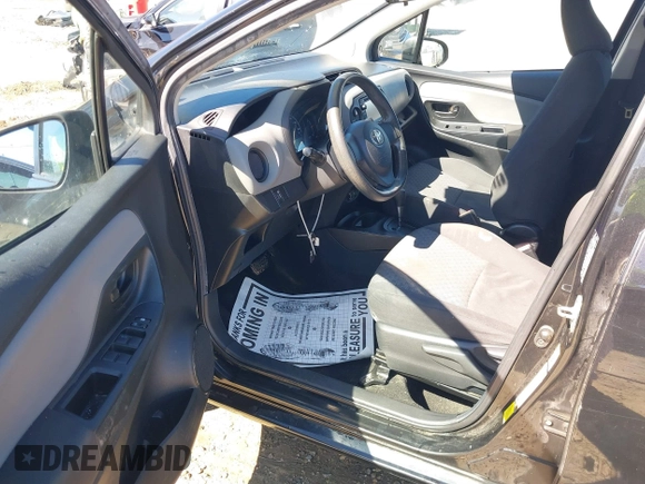 2015 Toyota Yaris L with VIN VNKKTUD37FA028691, listed as a IAAI auction lot 41645268 with 146,546 mi miles. Bid and sale history available at carsss.com. Image 5.