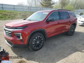 2025 Chevrolet Traverse AWD LT with VIN 1GNEVGRS6SJ133189, listed as a Copart auction lot 54592275 with 6,689 mi miles and Salvage title. Bid and sale history available at DreamBid. Image 1.