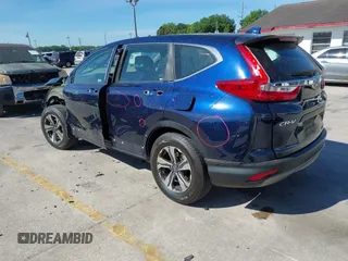 2019 Honda CR-V LX with VIN 2HKRW5H37KH415257, listed as a IAAI auction lot 41879318 with 156,721 mi miles. Bid and sale history available at carsss.com. Image 3.