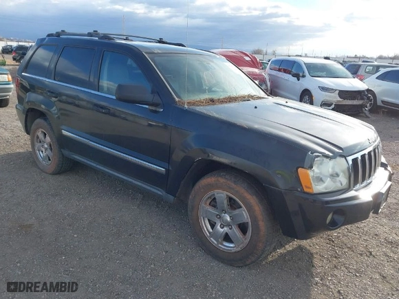 2005 Jeep Grand Cherokee Limited with VIN 1J4HR58235C527509, listed as a IAAI auction lot 41786018 with NaN miles. Bid and sale history available at carsss.com. Image 1.