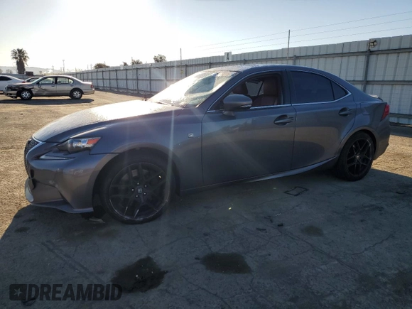2016 Lexus IS 350 with VIN JTHBE1D27G5026974, listed as a Copart auction lot 50583985 with 105,843 mi miles and Salvage title. Bid and sale history available at DreamBid. Image 1.