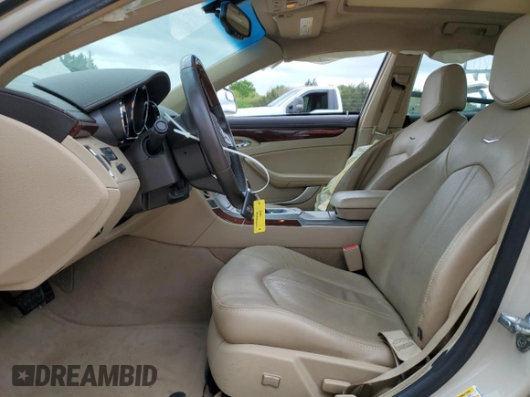 2011 Cadillac CTS Luxury with VIN 1G6DF5EY0B0110323, listed as a Copart auction lot 52522815 with 48,897 mi miles and Salvage Title. Bid and sale history available at DreamBid. Image 7.