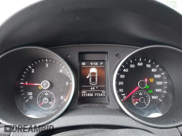 2012 Volkswagen Jetta TDI w/Sunroof & Nav with VIN 3VWPL7AJ2CM634950, listed as a IAAI auction lot 42445319 with 111,436 mi miles and . Bid and sale history available at DreamBid. Image 7.