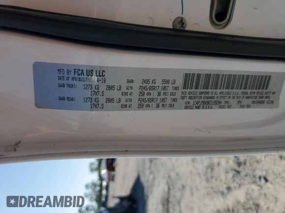 2019 Jeep Cherokee Trailhawk with VIN 1C4PJMBX9KD139200, listed as a Copart auction lot 52249605 with 71,879 mi miles and Salvage title. Bid and sale history available at DreamBid. Image 15.