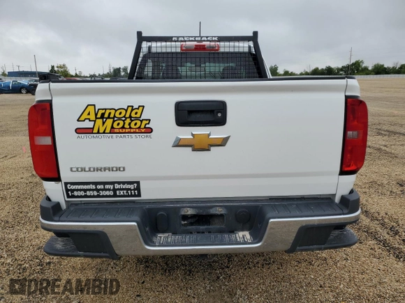 2016 Chevrolet Colorado 2WD WT with VIN 1GCHSBEA0G1217949, listed as a Copart auction lot 57855975 with 134,747 mi miles and Salvage title. Bid and sale history available at DreamBid. Image 6.