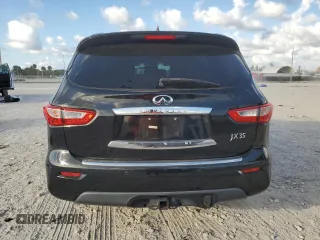 2013 Infiniti JX35 with VIN 5N1AL0MMXDC318989, listed as a Copart auction lot 77993874 with 51,097 mi miles and Non Repairable. Bid and sale history available at carsss.com. Image 6.