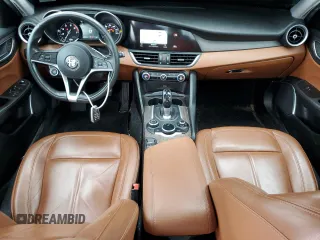 2018 Alfa Romeo Giulia Ti Sport with VIN ZARFAECN2J7577431, listed as a Copart auction lot 72540954 with 157,078 mi miles and Salvage Title. Bid and sale history available at carsss.com. Image 8.