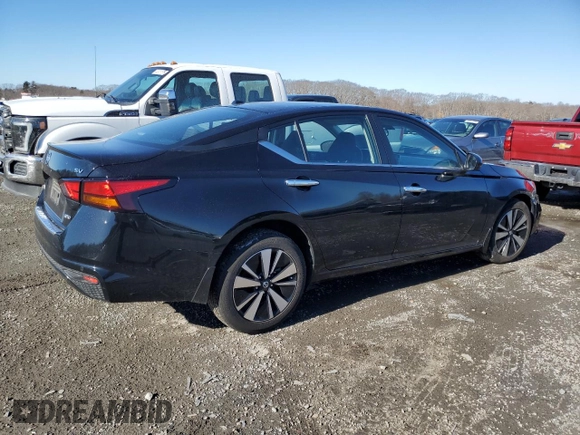 2022 Nissan Altima SV with VIN 1N4BL4DW8NN350577, listed as a Copart auction lot 42229335 with 14,590 mi miles and Salvage Title. Bid and sale history available at DreamBid. Image 3.