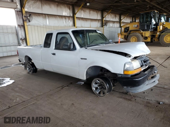 1999 Ford Ranger XL with VIN 1FTYR14V3XPB05881, listed as a Copart auction lot 44212825 with 336,424 mi miles and Salvage title. Bid and sale history available at DreamBid. Image 4.
