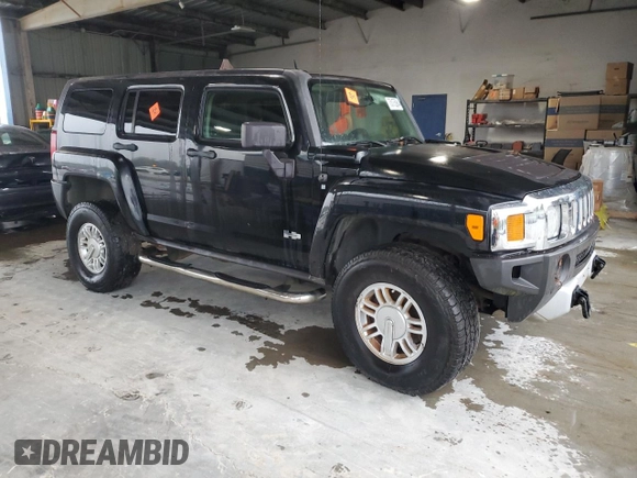 2008 Hummer H3 SUV with VIN 5GTEN13E588115123, listed as a Copart auction lot 73175264 with 156,737 mi miles and Clean Title. Bid and sale history available at carsss.com. Image 4.
