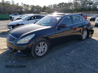2011 Infiniti G25 Journey with VIN JN1DV6AP7BM830782, listed as a Copart auction lot 88398995 with 316,259 mi miles and Salvage Title. Bid and sale history available at DreamBid. Image 1.