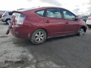 2004 Toyota Prius with VIN JTDKB20U240017969, listed as a Copart auction lot 89409555 with 215,305 mi miles and Salvage Title. Bid and sale history available at carsss.com. Image 3.