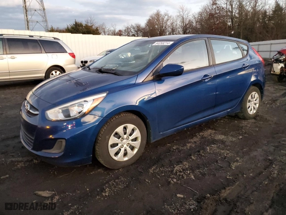 2015 Hyundai Accent GS with VIN KMHCT5AE2FU206896, listed as a Copart auction lot 84058214 with 151,497 mi miles and Clean Title. Bid and sale history available at carsss.com. Image 1.