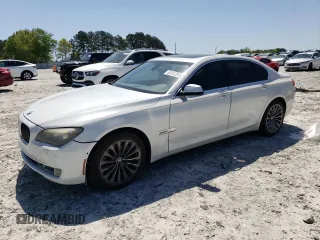 2011 BMW 7 Series 750i with VIN WBAKA8C57BCY36883, listed as a Copart auction lot 52237295 with 185,133 mi miles and Clean Title. Bid and sale history available at carsss.com. Image 1.