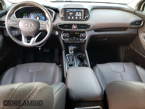 2020 Hyundai Santa Fe SEL with VIN 5NMS3CAA6LH162292, listed as a Copart auction lot 72215802 with 39,803 mi miles and . Bid and sale history available at DreamBid. Image 8.
