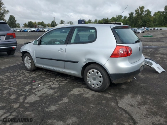 2007 Volkswagen Rabbit with VIN WVWBR71K47W063083, listed as a Copart auction lot 44718495 with 0 mi miles and Salvage Title. Bid and sale history available at carsss.com. Image 2.