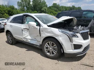 2020 Cadillac XT5 Premium Luxury AWD with VIN 1GYKNDRSXLZ236798, listed as a Copart auction lot 62731505 with Not provided miles and Clean title. Bid and sale history available at DreamBid. Image 4.