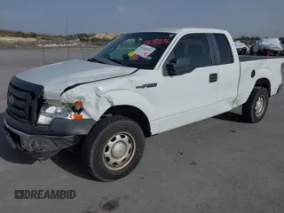 2010 Ford F-150 XL with VIN 1FTEX1CW1AKE21903, listed as a IAAI auction lot 41658076 with 276,008 mi miles. Bid and sale history available at carsss.com. Image 2.
