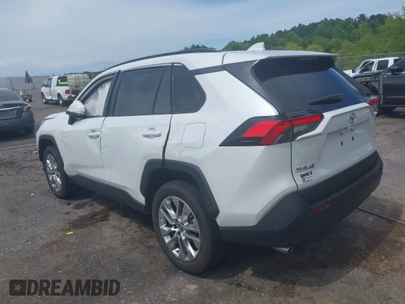 2024 Toyota RAV4 XLE Premium with VIN 2T3C1RFV5RW362478, listed as a IAAI auction lot 42504047 with 9,975 mi miles and . Bid and sale history available at DreamBid. Image 3.