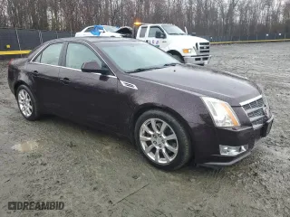 2008 Cadillac CTS RWD w/1SB with VIN 1G6DV57V880210992, listed as a Copart auction lot 49197235 with 81,927 mi miles and Salvage Title. Bid and sale history available at carsss.com. Image 4.