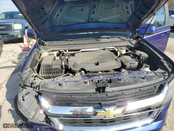 2017 Chevrolet Colorado 2WD WT with VIN 1GCHSBEN6H1222500, listed as a Copart auction lot 80635314 with 37,009 mi miles and Salvage Title. Bid and sale history available at carsss.com. Image 12.