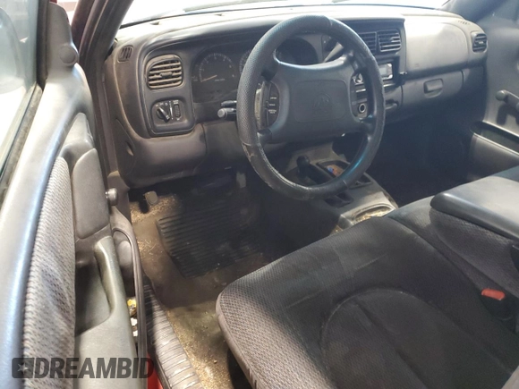 1999 Dodge Dakota SLT with VIN 1B7GG22X1XS295947, listed as a Copart auction lot 82611714 with Not Provided miles and Salvage Title. Bid and sale history available at carsss.com. Image 8.