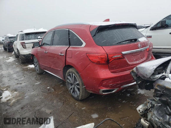 2020 Acura MDX w/Advance Pkg with VIN 5J8YD4H88LL018811, listed as a Copart auction lot 79885424 with 16,546 mi miles and Salvage Title. Bid and sale history available at carsss.com. Image 2.