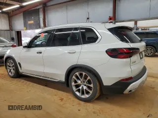 2024 BMW X5 xDrive50e with VIN 5UX43EU04R9U03843, listed as a Copart auction lot 43378115 with 0 mi miles and Non Repairable. Bid and sale history available at carsss.com. Image 2.