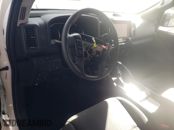 2024 Nissan Frontier S with VIN 1N6ED1CL3RN634843, listed as a Copart auction lot 52193574 with 10 mi miles and Salvage title. Bid and sale history available at DreamBid. Image 8.