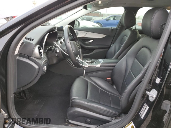 2021 Mercedes-Benz C 300 with VIN W1KWF8DB4MR610817, listed as a Copart auction lot 57913455 with 40,810 mi miles and Salvage title. Bid and sale history available at DreamBid. Image 7.
