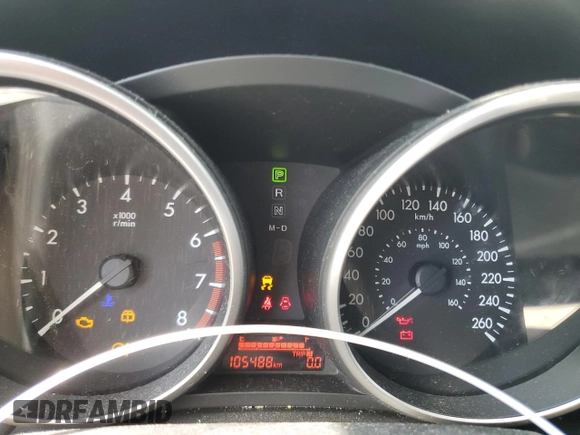 2015 Mazda 5 Touring with VIN JM1CW2CL4F0185773, listed as a Copart auction lot 48615505 with 105,488 mi miles and Salvage Title. Bid and sale history available at carsss.com. Image 9.