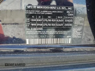 2011 Mercedes-Benz GL-Class GL 350 BlueTEC with VIN 4JGBF2FE2BA716204, listed as a Copart auction lot 49259325 with 132,608 mi miles and Clean Title. Bid and sale history available at carsss.com. Image 13.