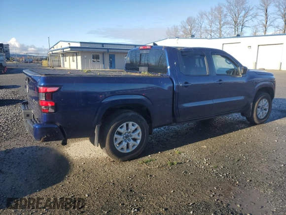 2023 Nissan Frontier SV with VIN 1N6ED1FK5PN613136, listed as a Copart auction lot 82491094 with 24,725 mi miles and Salvage Title. Bid and sale history available at carsss.com. Image 3.