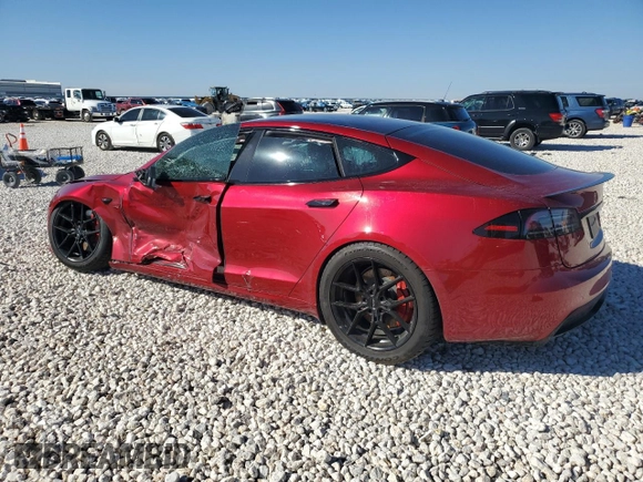 2024 Tesla Model S Plaid с VIN 5YJSA1E61RF533045, выставлен на аукционе Copart как лот 86246324 с пробегом Не указан миль и Списание • Salvage title. История ставок и продаж доступна на DreamBid. Изображение 2.